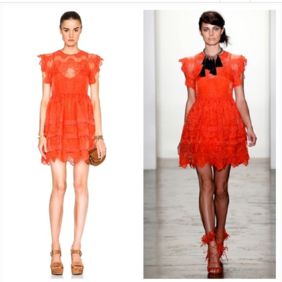 Marissa Webb Kallisti Lace mini Dress - Picture 5 of 12